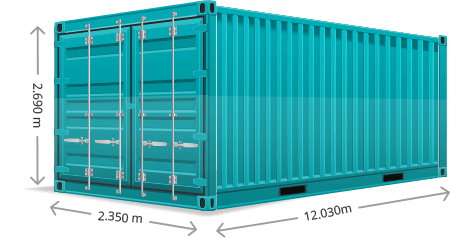 Container Dimension Guide | Simba